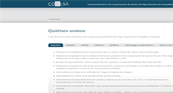 Desktop Screenshot of coelsa.com.ar